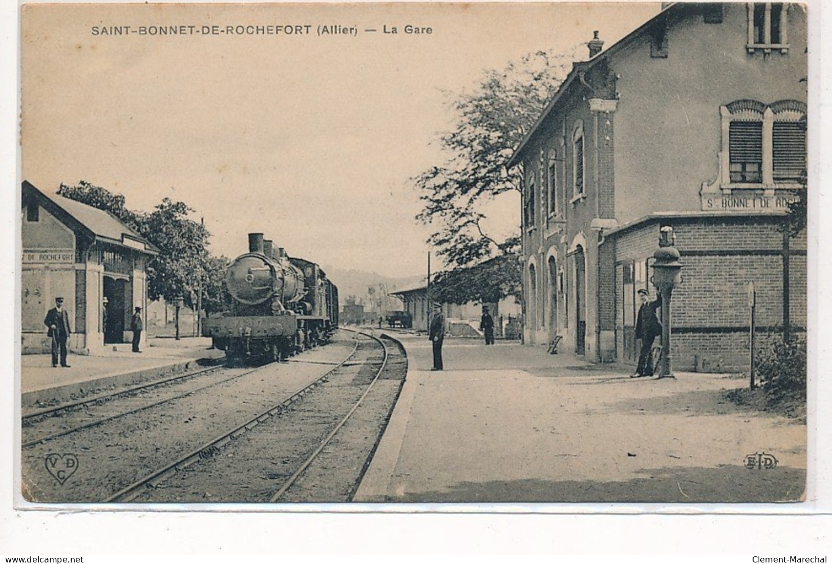 SAINT-BONNET-de-ROCHEFORT : La Gare - Etat - Altri & Non Classificati