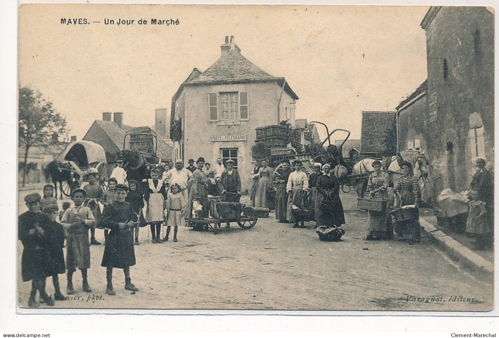 MAVES : Un Jour De Marché - Tres Bon Etat - Autres & Non Classés