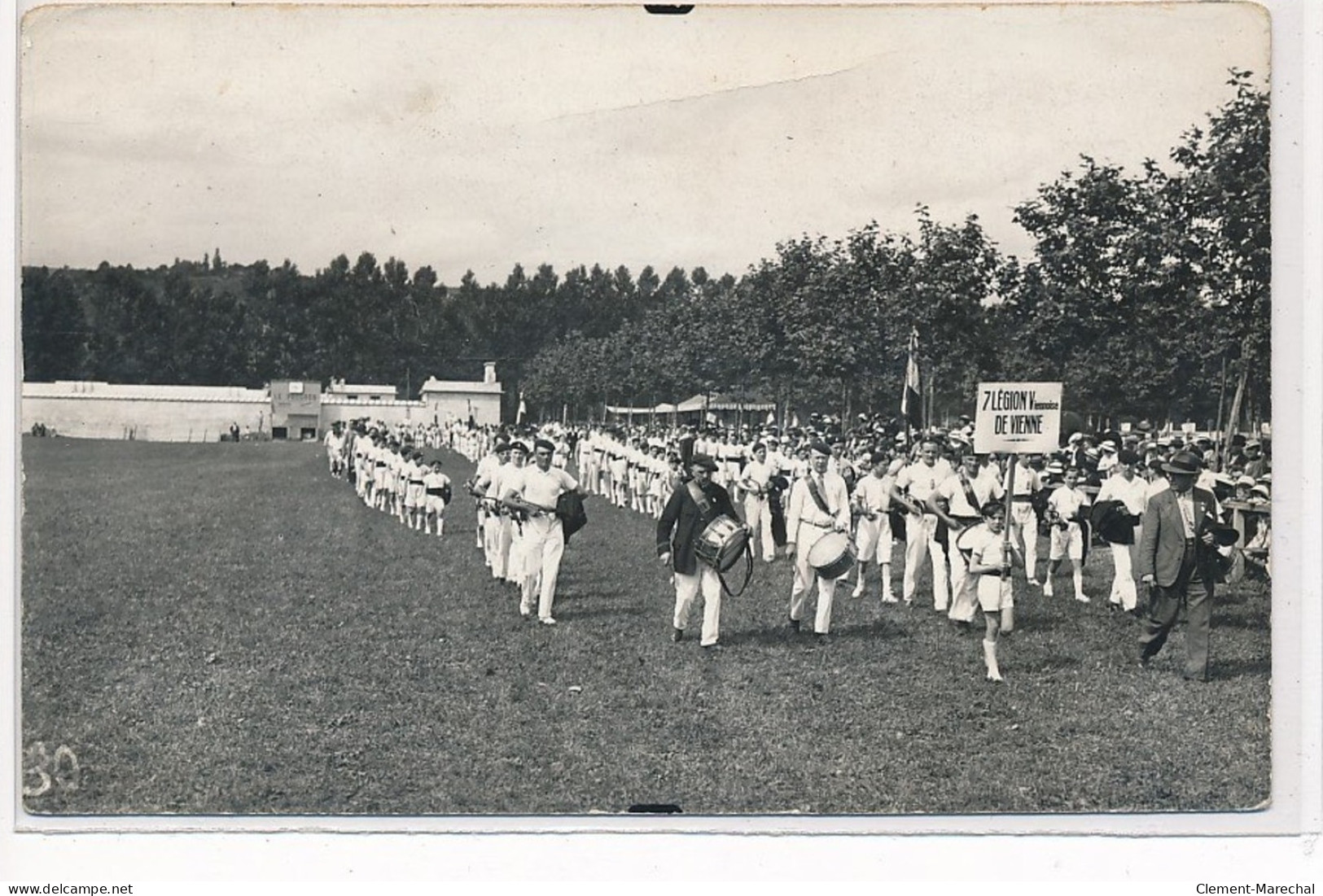 BOURGOIN : Militaire, 7 Legion Viennoise De Vienne - Tres Bon Etat - Bourgoin