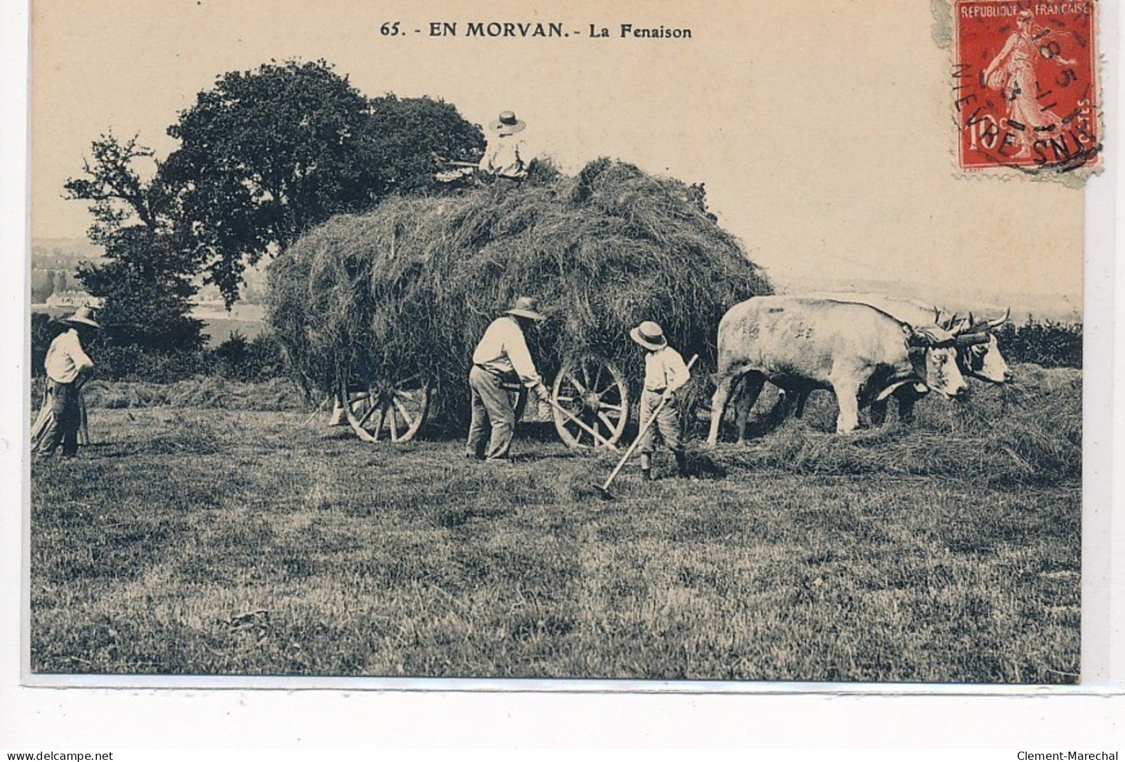 En MORVAN : La Fenaison - Tres Bon Etat - Otros & Sin Clasificación