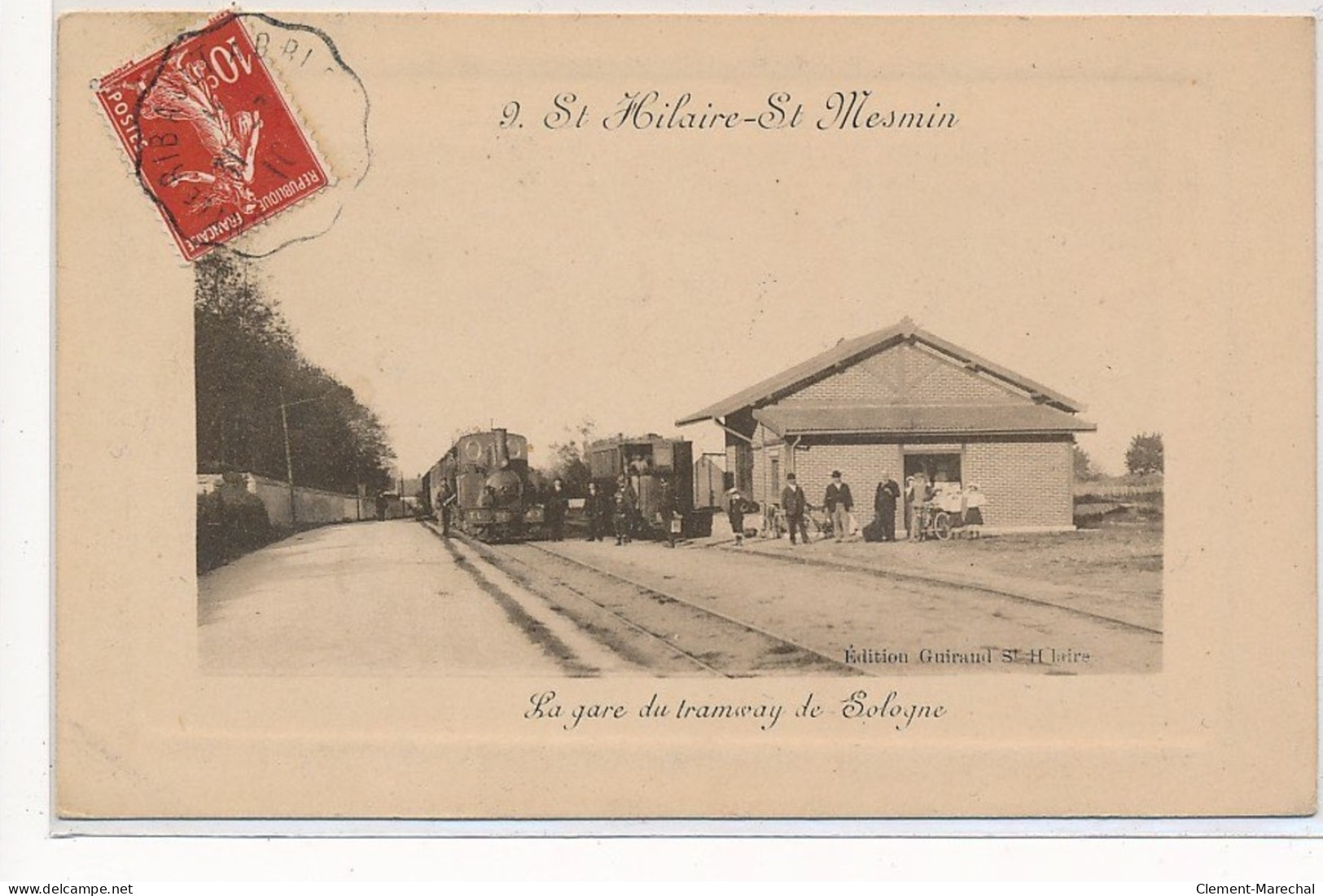 SAINT-HILAIRE-SAINT-MESMIN : La Gare Du Tramway De Sologne - Tres Bon Etat - Other & Unclassified