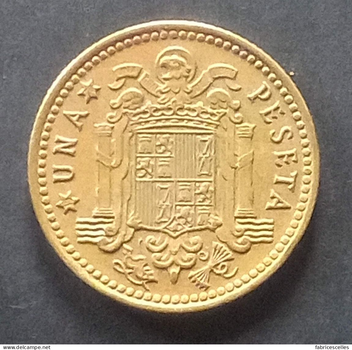 Espagne - Pièce De 1 Peseta 1975 (Juan Carlos I) - 1 Peseta