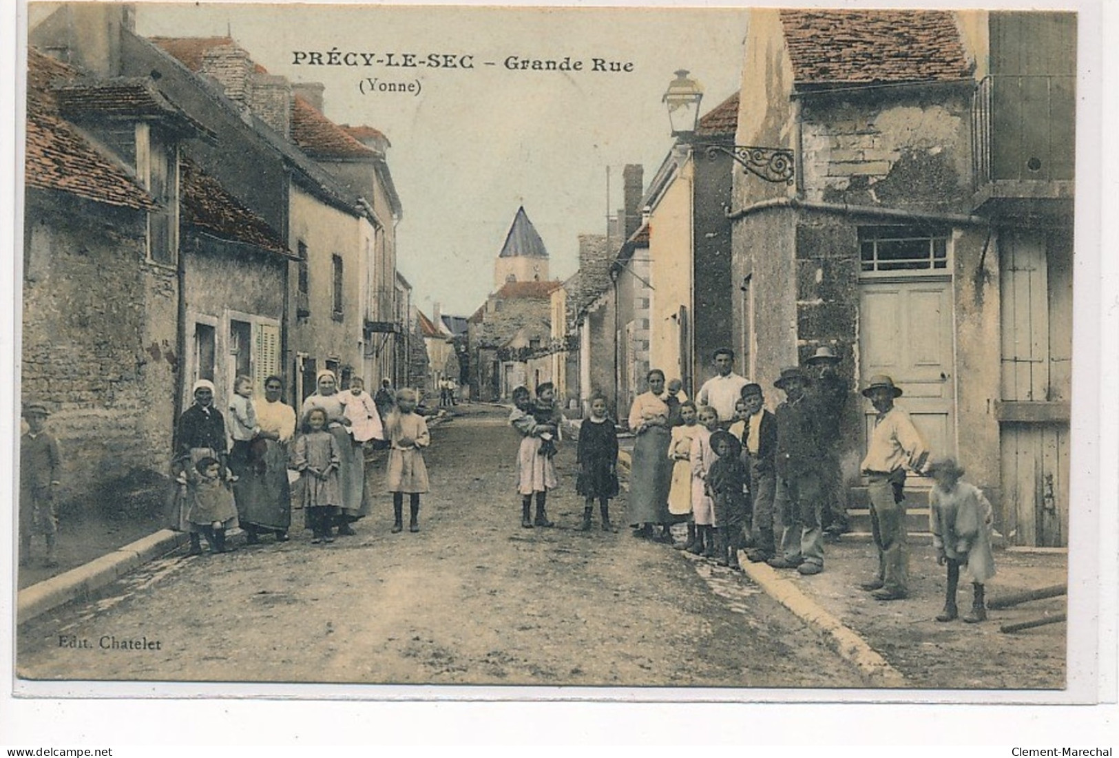 PRECY-le-SEC : Grande Rue - Tres Bon Etat - Other & Unclassified