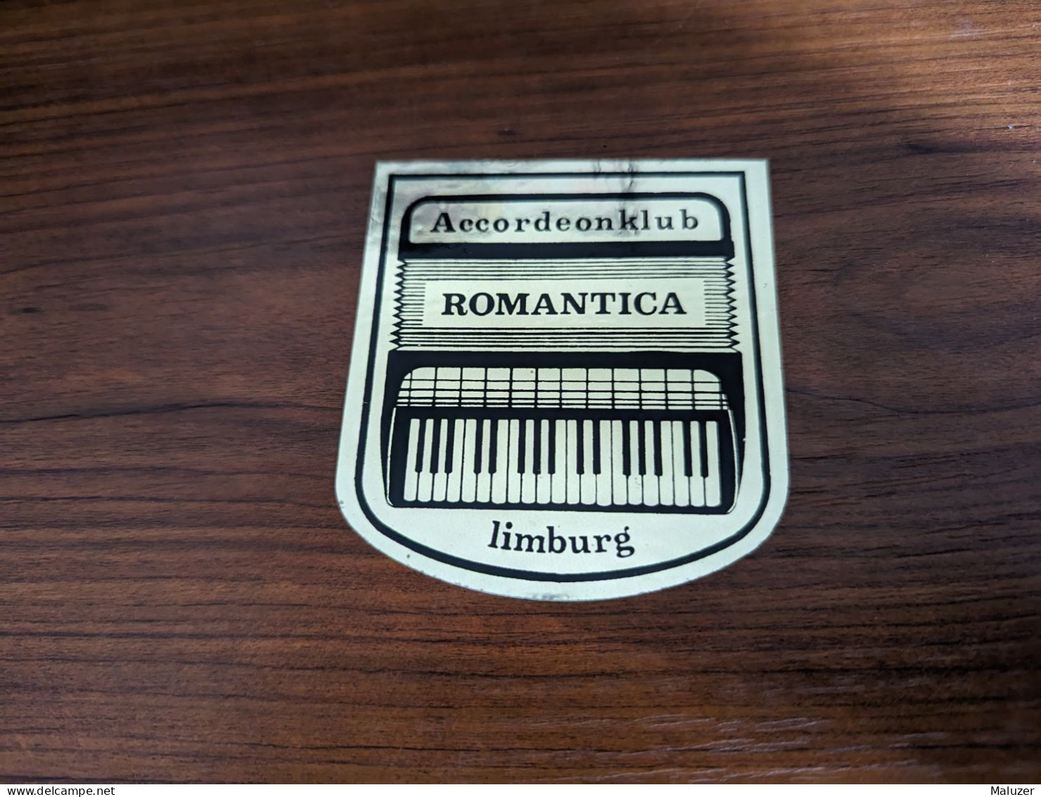 AUTOCOLLANT ACCORDEON KLUB ROMANTICA - LIMBURG – ACCORDÉON MUSIQUE - Aufkleber