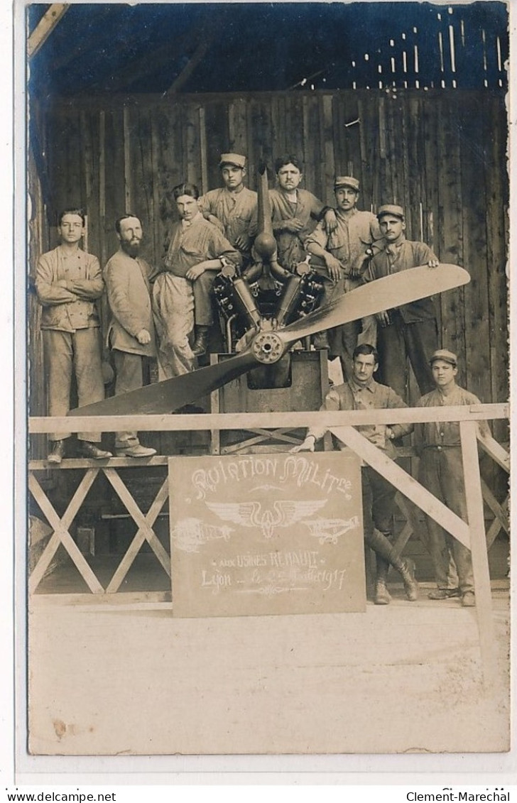 LYON : Usine Renault, Aviation Militaire - Tres Bon Etat - Otros & Sin Clasificación