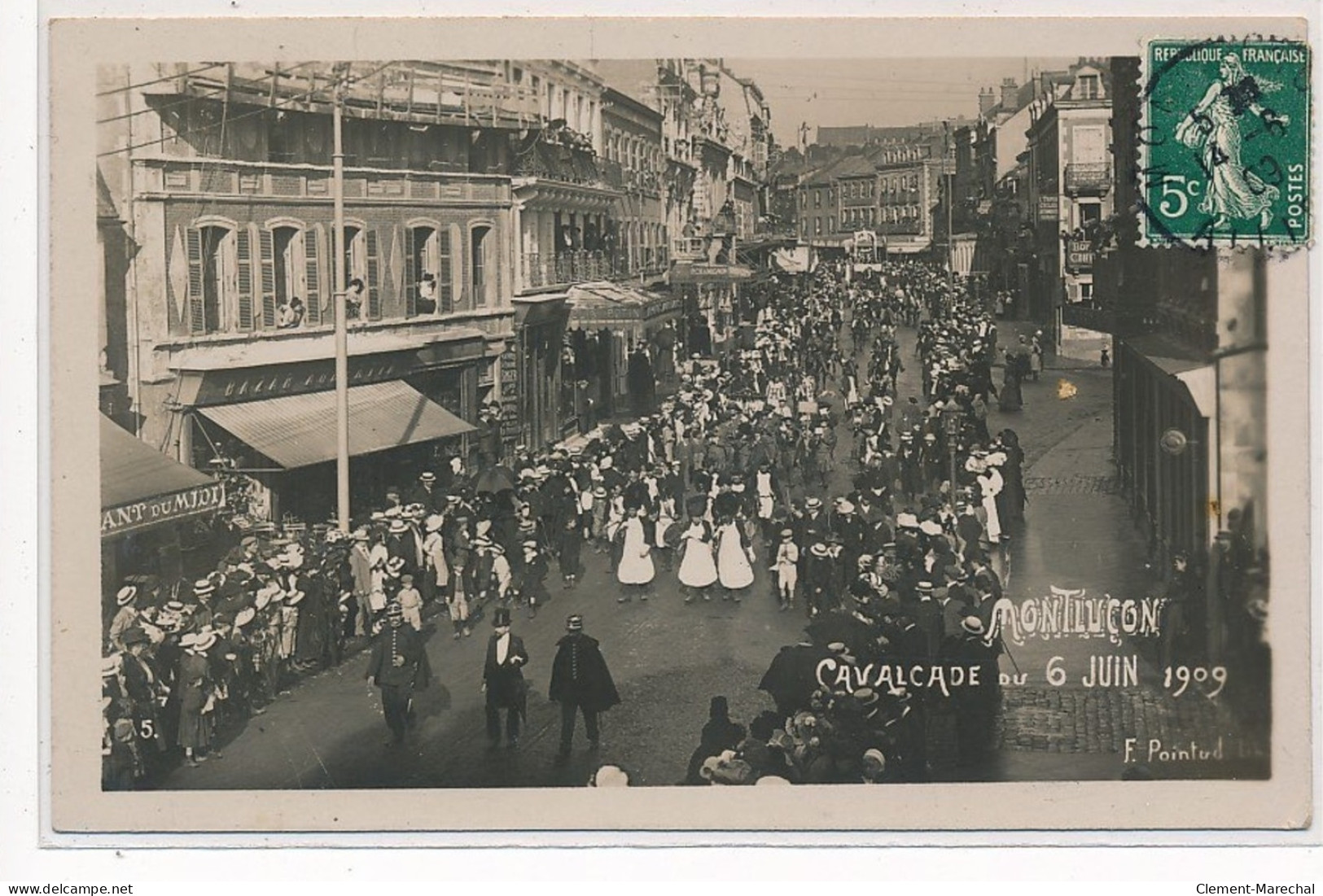 MONTLUCON : Cavalcade Au 6 Juin 1909 - Tres Bon Etat - Montlucon