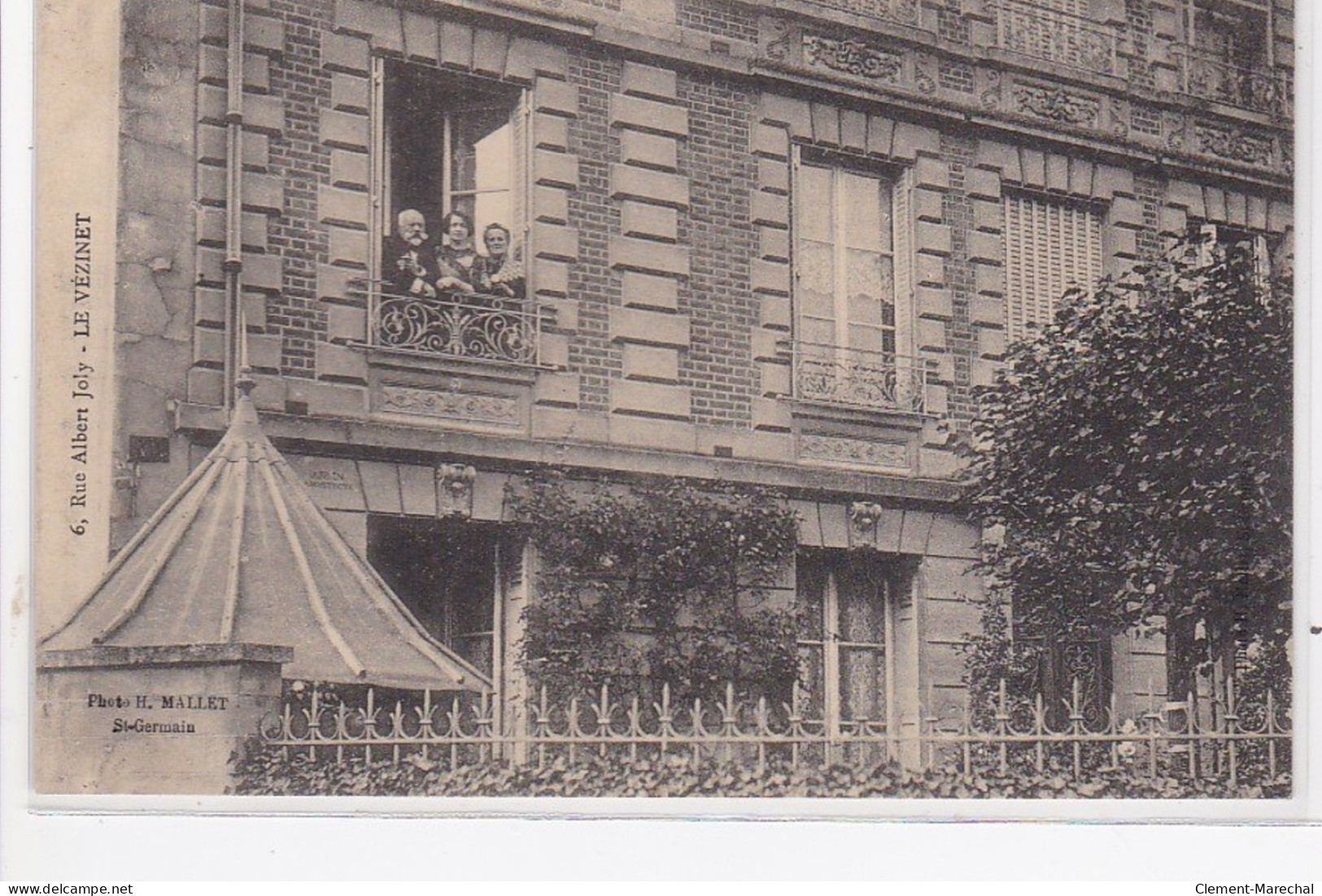 LE VESINET : Immeuble Du 6 Rue Albert Joly (erreur De Légende "le VEZINET"  - Très Bon état - Le Vésinet