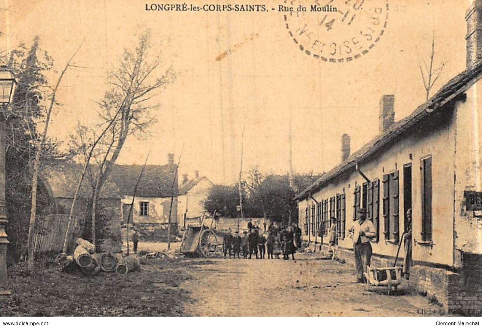 LONGPRE-les-CORPS-SAINTS : Rue Du Moulin - Etat - Other & Unclassified