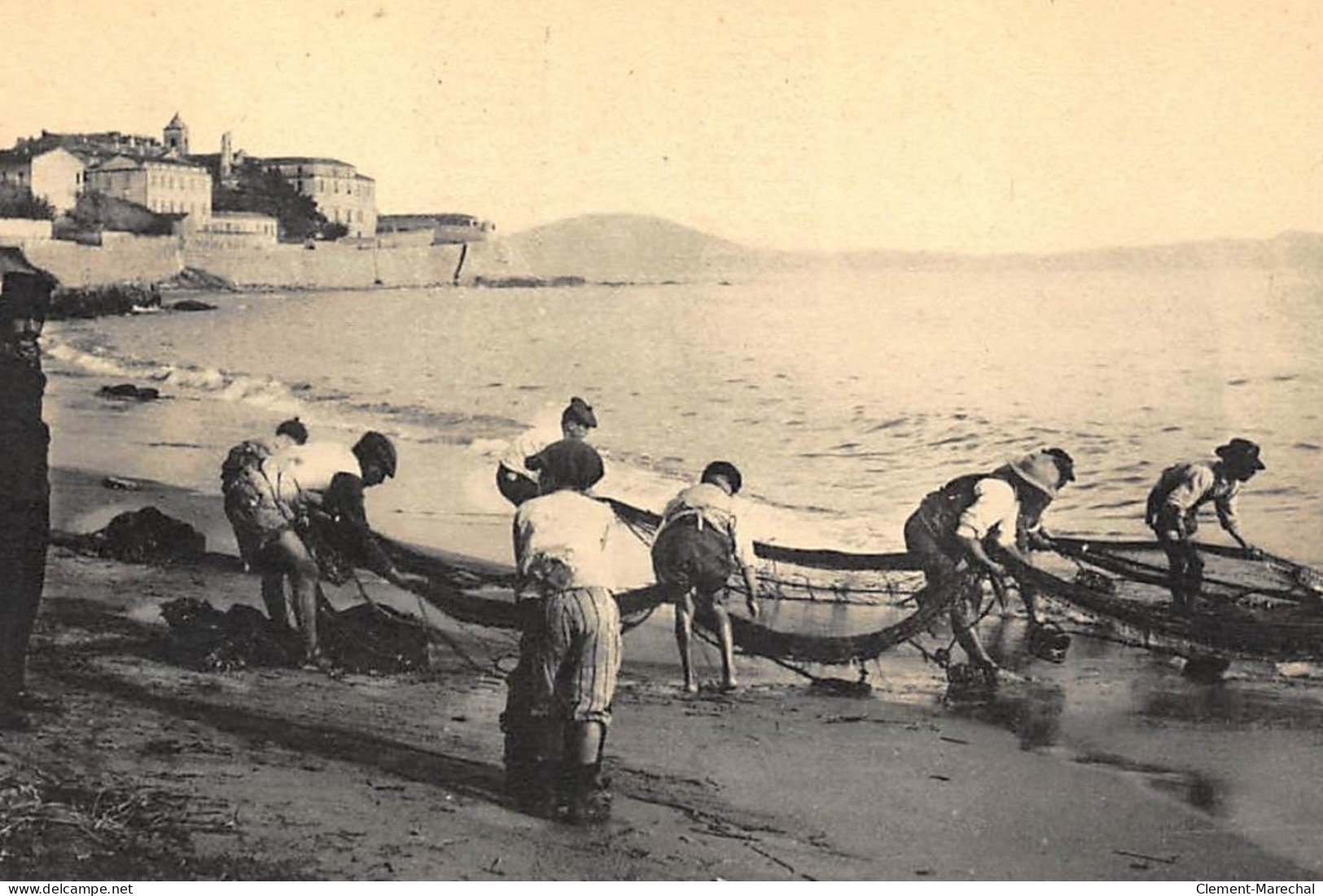 AJACCIO : Peche Au Filet - Tres Bon Etat - Ajaccio