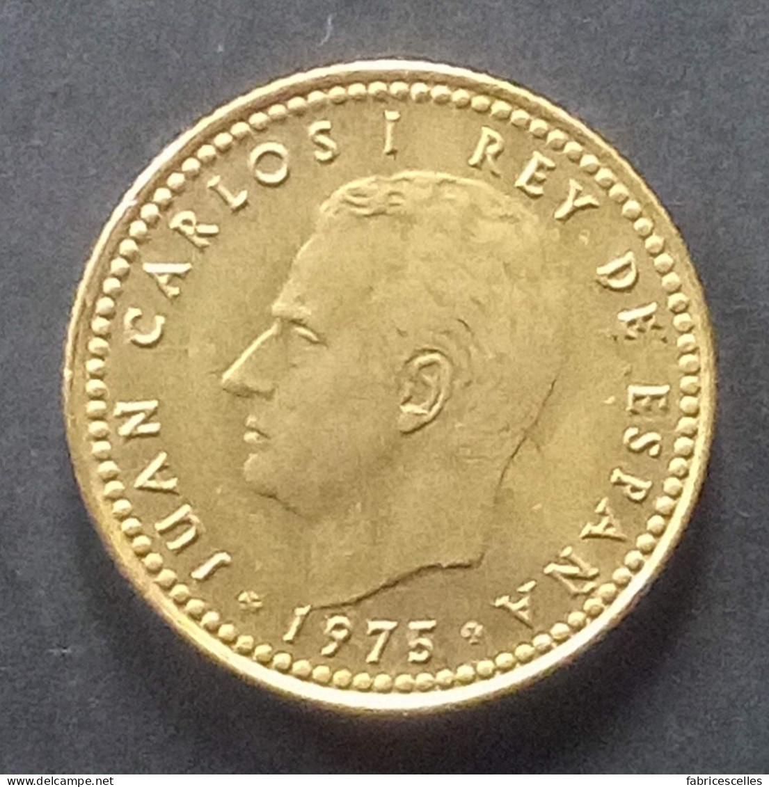 Espagne - Pièce De 1 Peseta 1975 (Juan Carlos I) - 1 Peseta