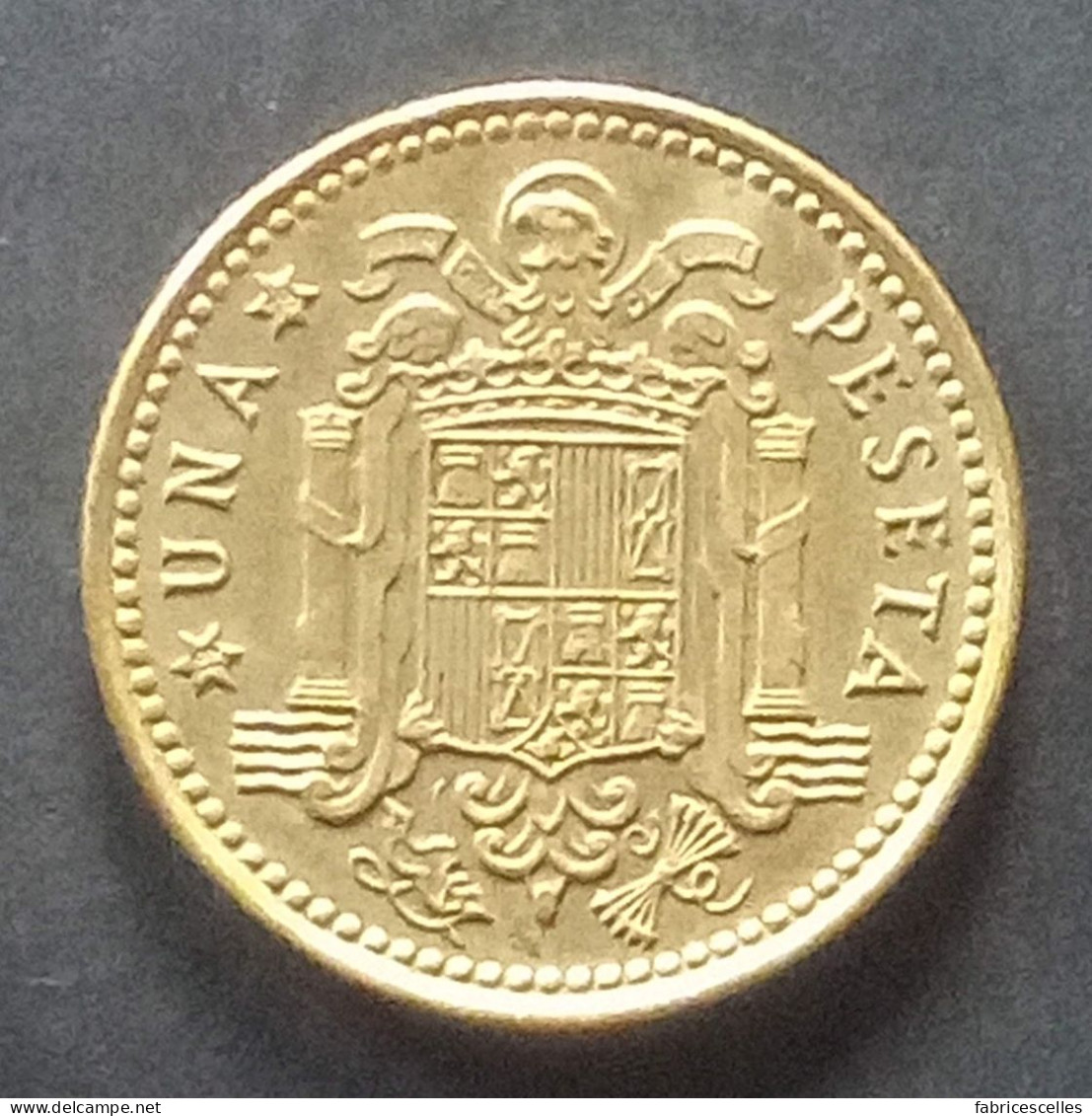 Espagne - Pièce De 1 Peseta 1975 (Juan Carlos I) - 1 Peseta
