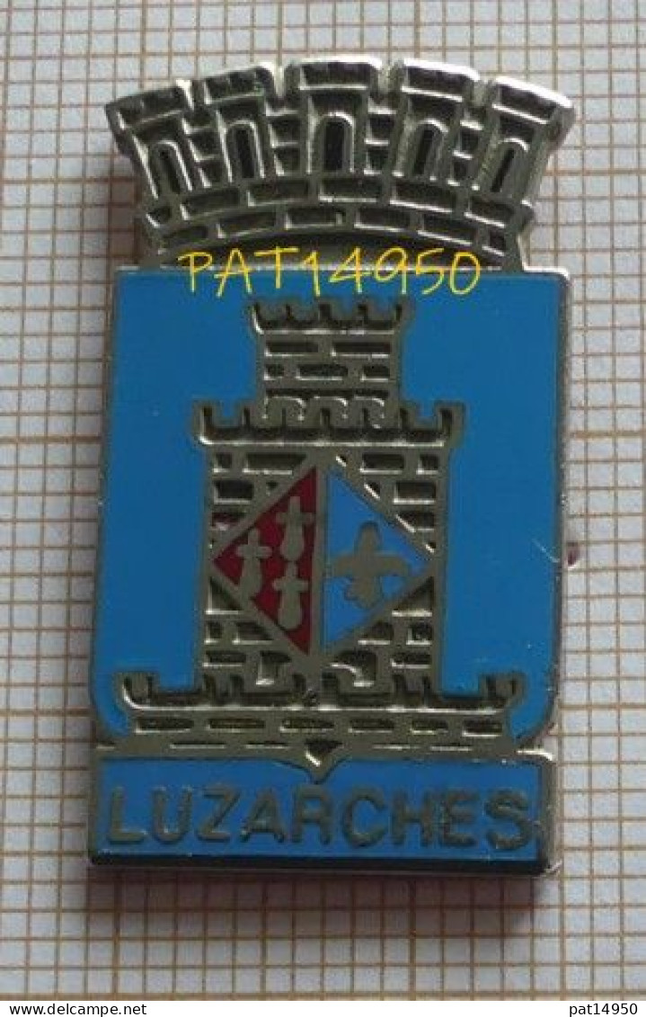 PAT14950 LUZARCHES  BLASON  Dpt 95 VAL D' OISE En Version EGF - Cities