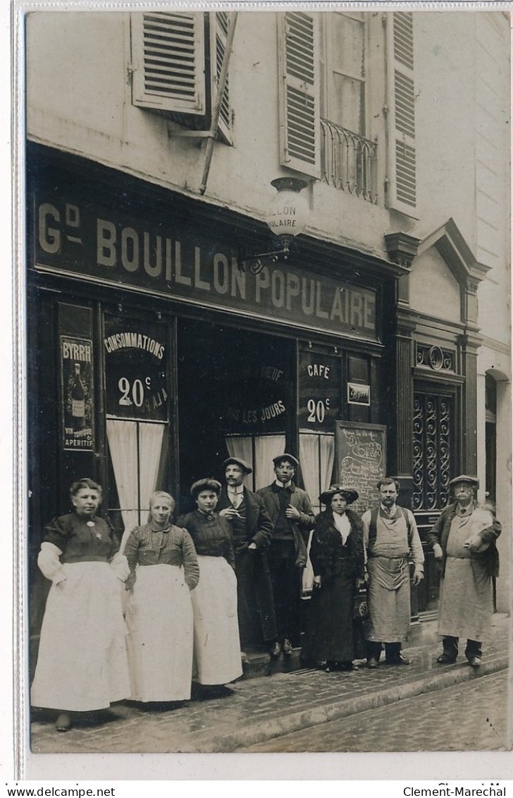 LA ROCHELLE : Rue Du Temple, Grand Bouillon Populaire  - Tres Bon Etat - La Rochelle