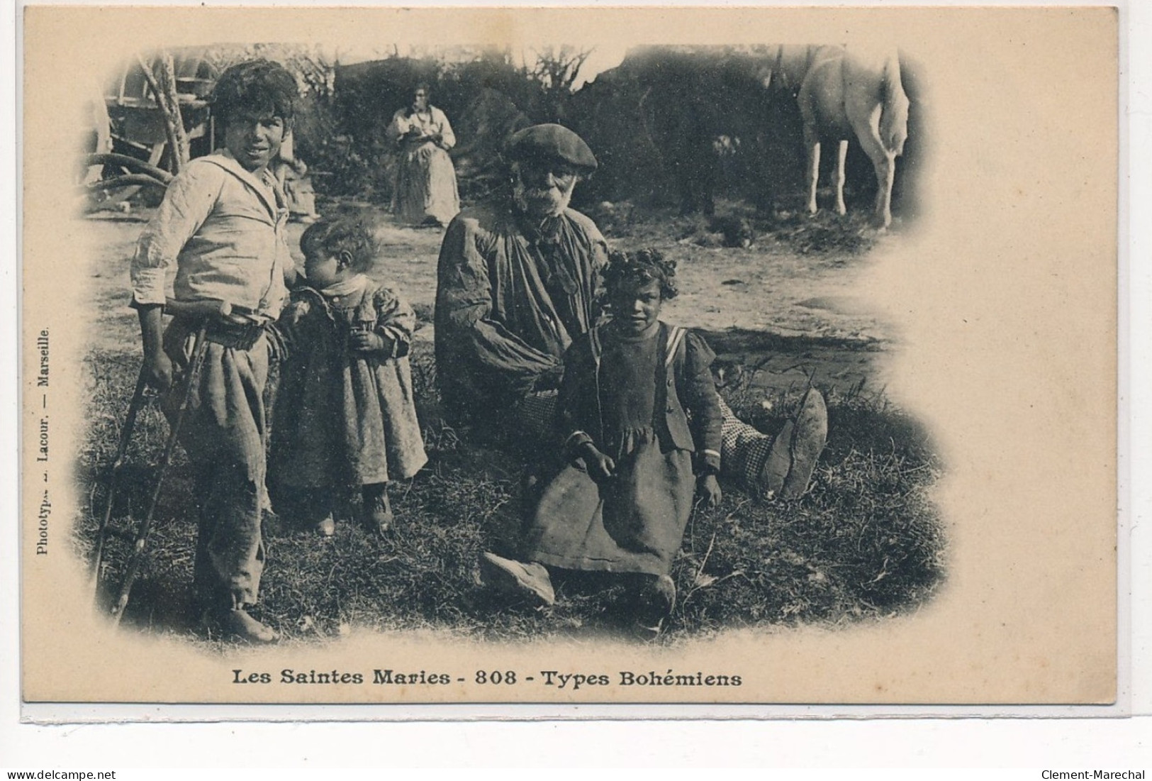 LES SAINTES MARIES : Types Bohémiens - Tres Bon Etat - Saintes Maries De La Mer