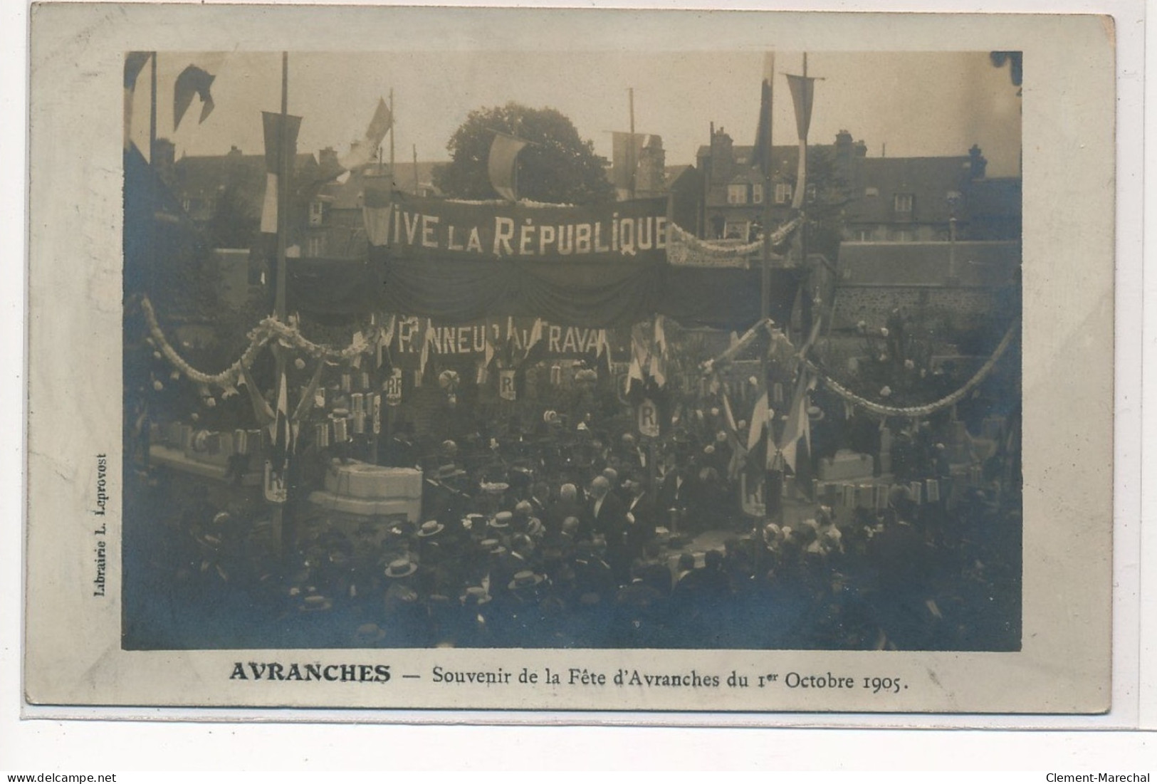 AVRANCHES : Souvenir De La Fete D'avranches Du 1er Octobre 1905 - Tres Bon Etat - Avranches