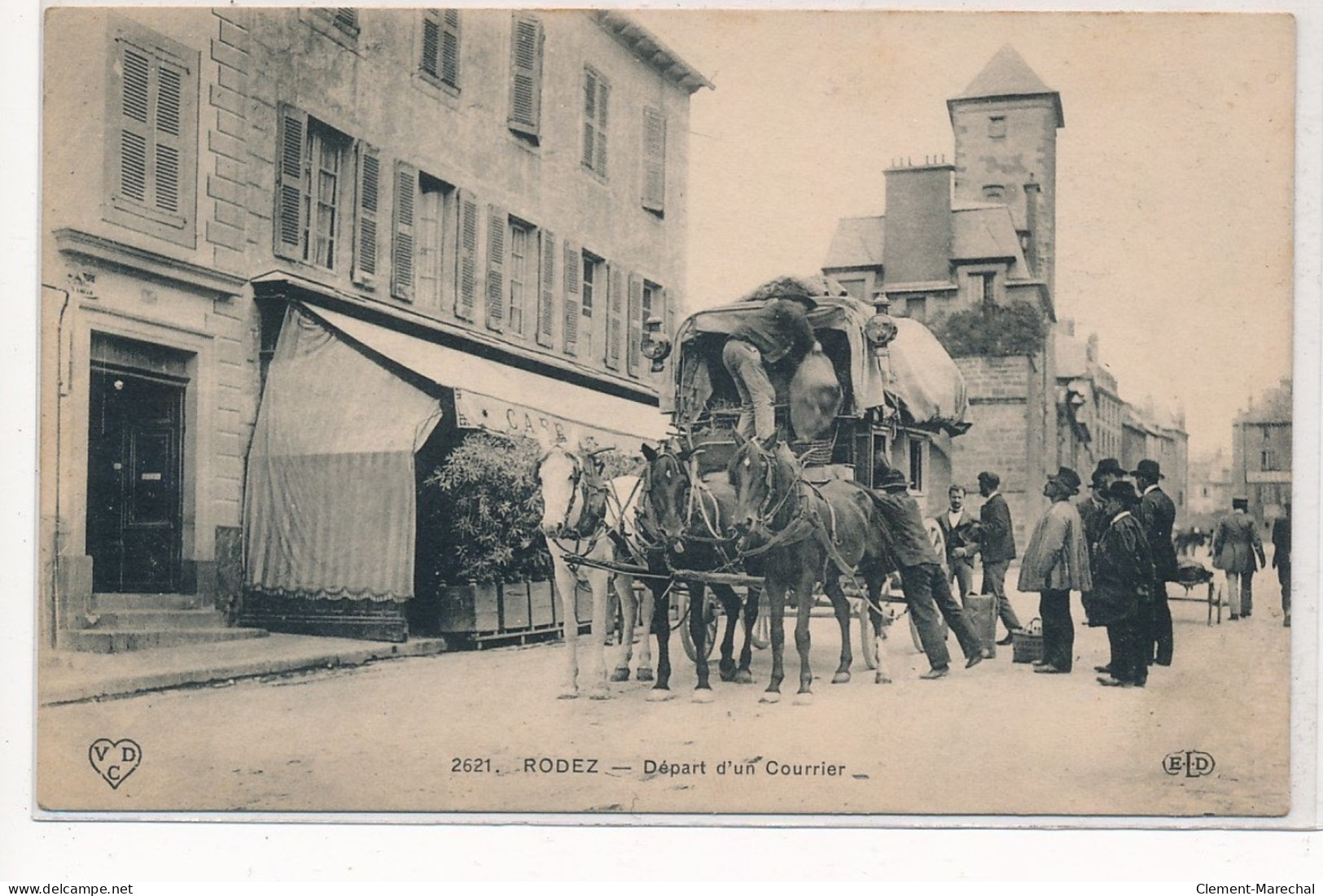 RODEZ : Départ D'un Courrier - Tres Bon Etat - Rodez