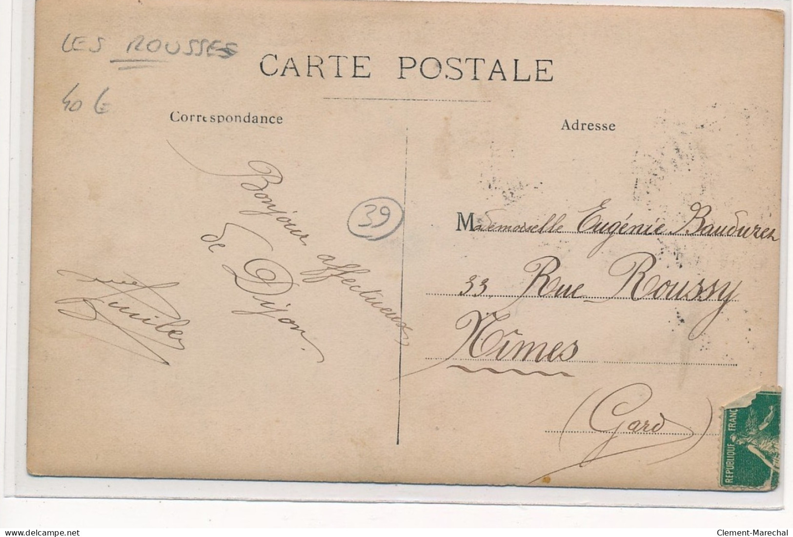 LES ROUSSES : Source De La Bienne - Tres Bon Etat - Other & Unclassified