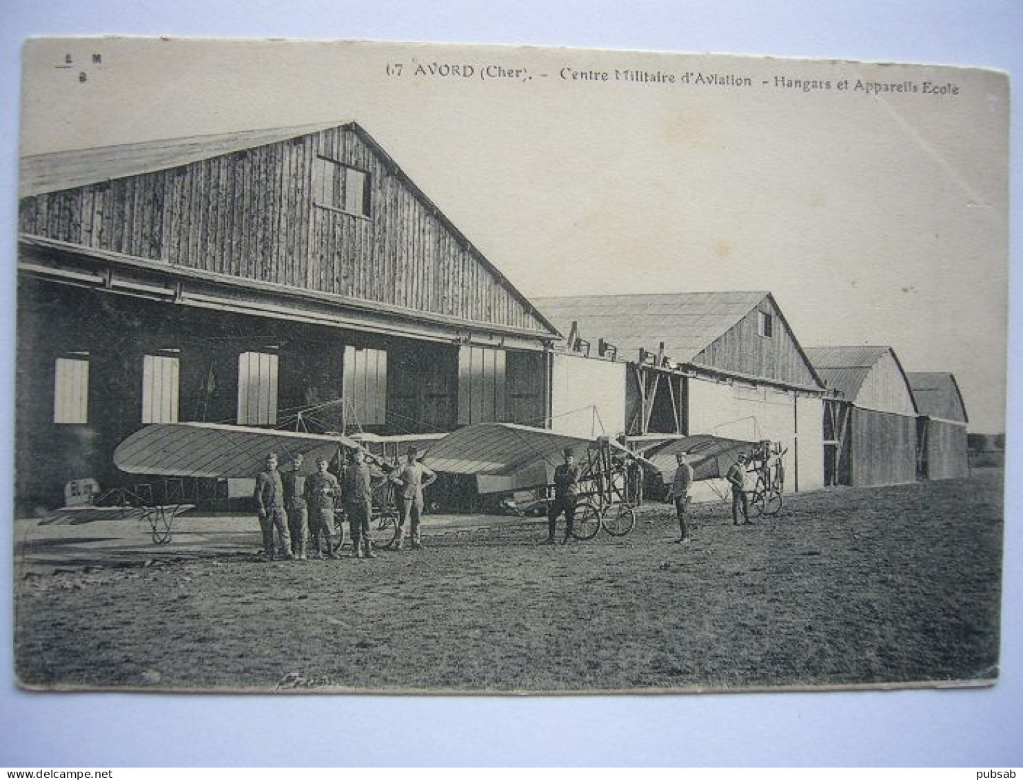 Avion / Airplane / ARMÉE DE L'AIR FRANÇAISE / Blériot XI-2 / Escadrille BL 3/ Seen At Avord - 1914-1918: 1a Guerra