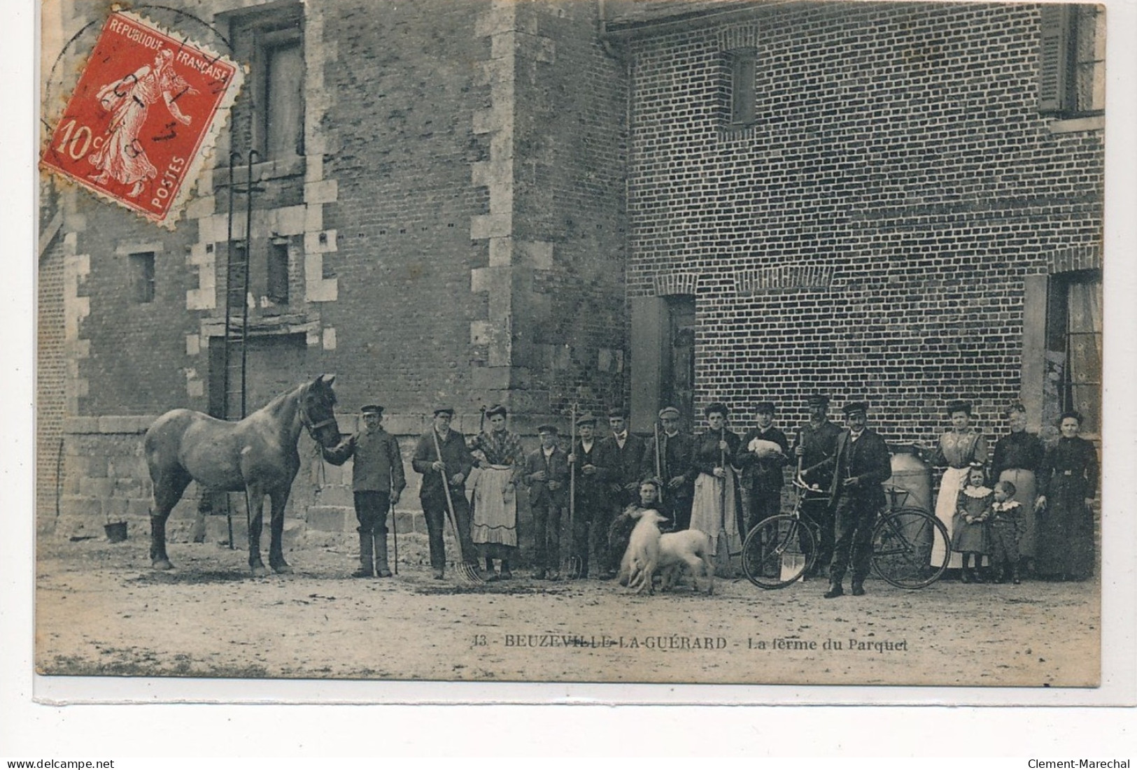 BEUZEVILLE-la-GUERARD : La Ferme Du Parquet - Tres Bon Etat - Other & Unclassified