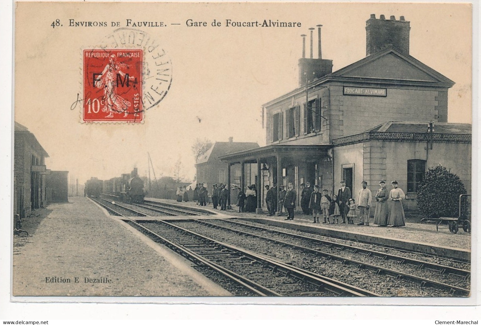 FOUCART-ALVIMARE : Gare De Foucart-alvimare - Tres Bon Etat - Other & Unclassified