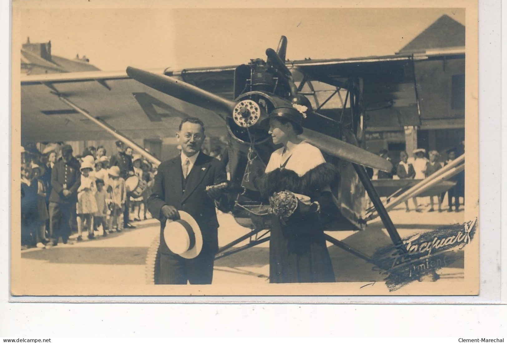 AMIENS : Aviation, Tambourg De Ville, Photo Jaquart - Tres Bon Etat - Amiens