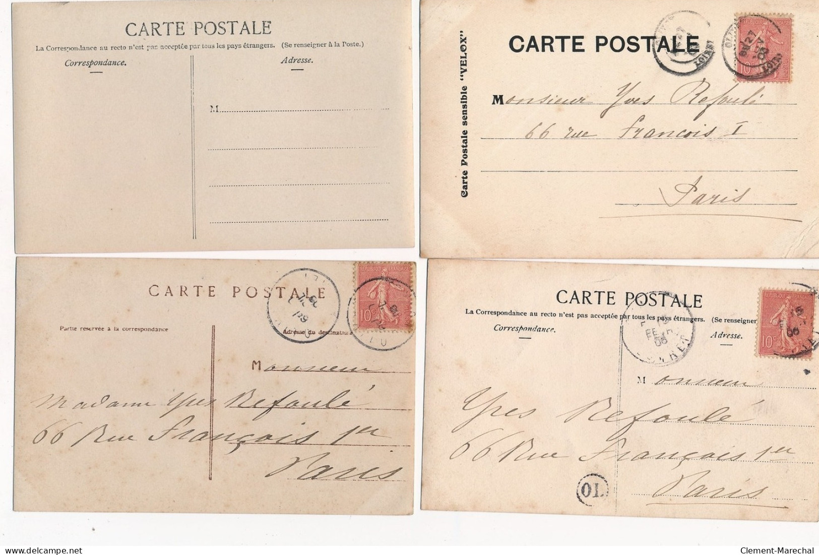 OLIVET : Diabolo, Automobile, Lot De 14 CPA - Tres Bon Etat - Other & Unclassified