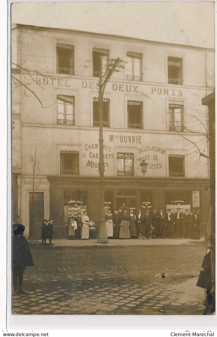 CLICHY : Hotel Des Deux Ponts - Tres Bon Etat - Clichy