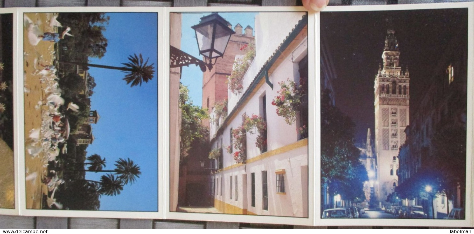 SPAIN SEVILLA BOOKLET LOT FOLDER BROCHURE KARTE POSTKARTE POSTCARD ANSICHTSKARTE CARTE POSTALE CARTOLINA CARD - Sammlungen & Sammellose