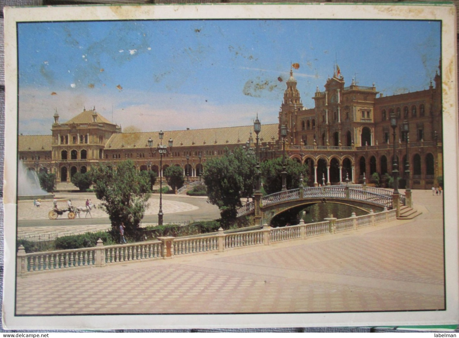 SPAIN SEVILLA BOOKLET LOT FOLDER BROCHURE KARTE POSTKARTE POSTCARD ANSICHTSKARTE CARTE POSTALE CARTOLINA CARD