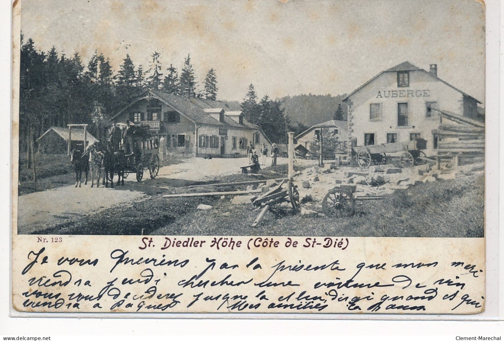 MARKIRCH : Diligence, Saint-diedler Kohe (cote De Saint-die), Auberge - Tres Bon Etat - Autres & Non Classés