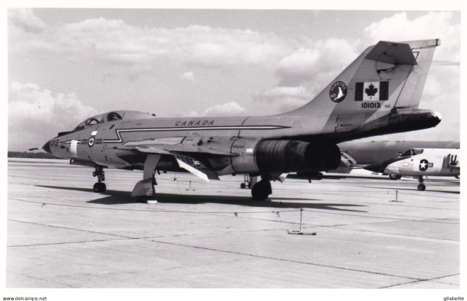 Photo Originale - Airplane - Plane - Aviation - Militaria - Avion McDonnell Douglas F-4 Phantom II - Canada - 1946-....: Ere Moderne