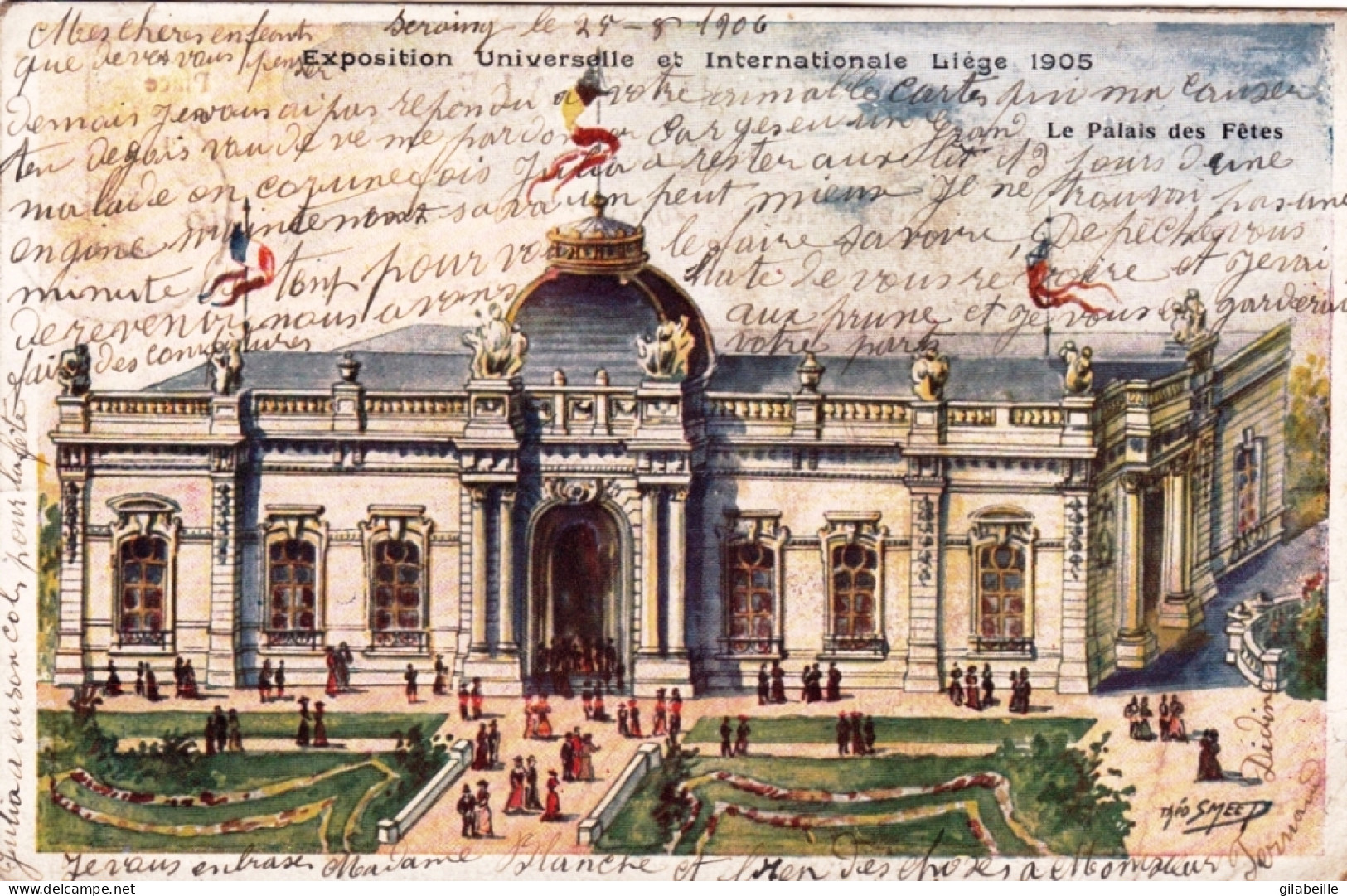 LIEGE - Exposition Internationale 1905 - Le Palais Des Fetes - Andere & Zonder Classificatie