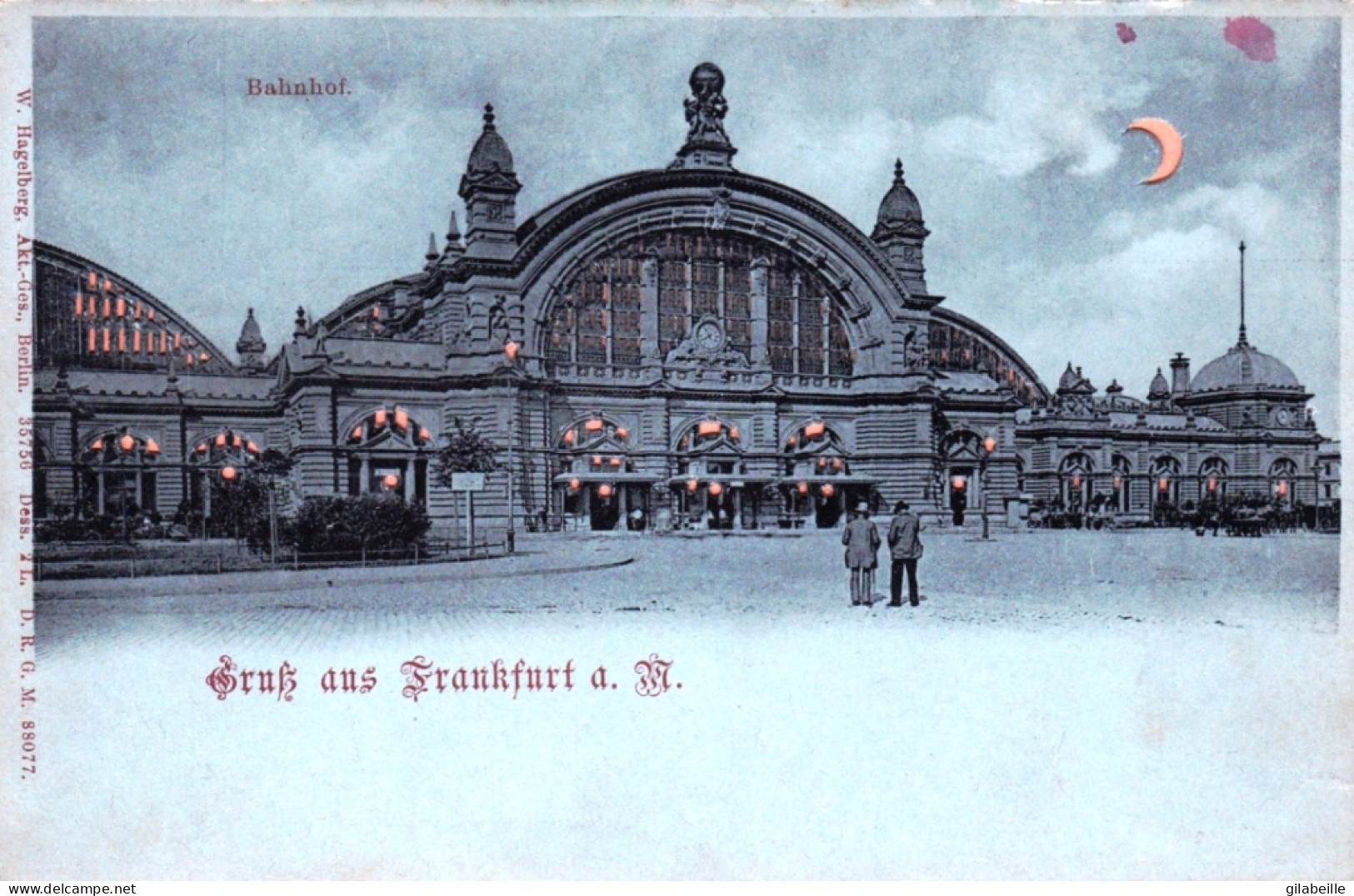 Gruss Aus FRANKFURT - Bahnhof - Frankfurt A. Main