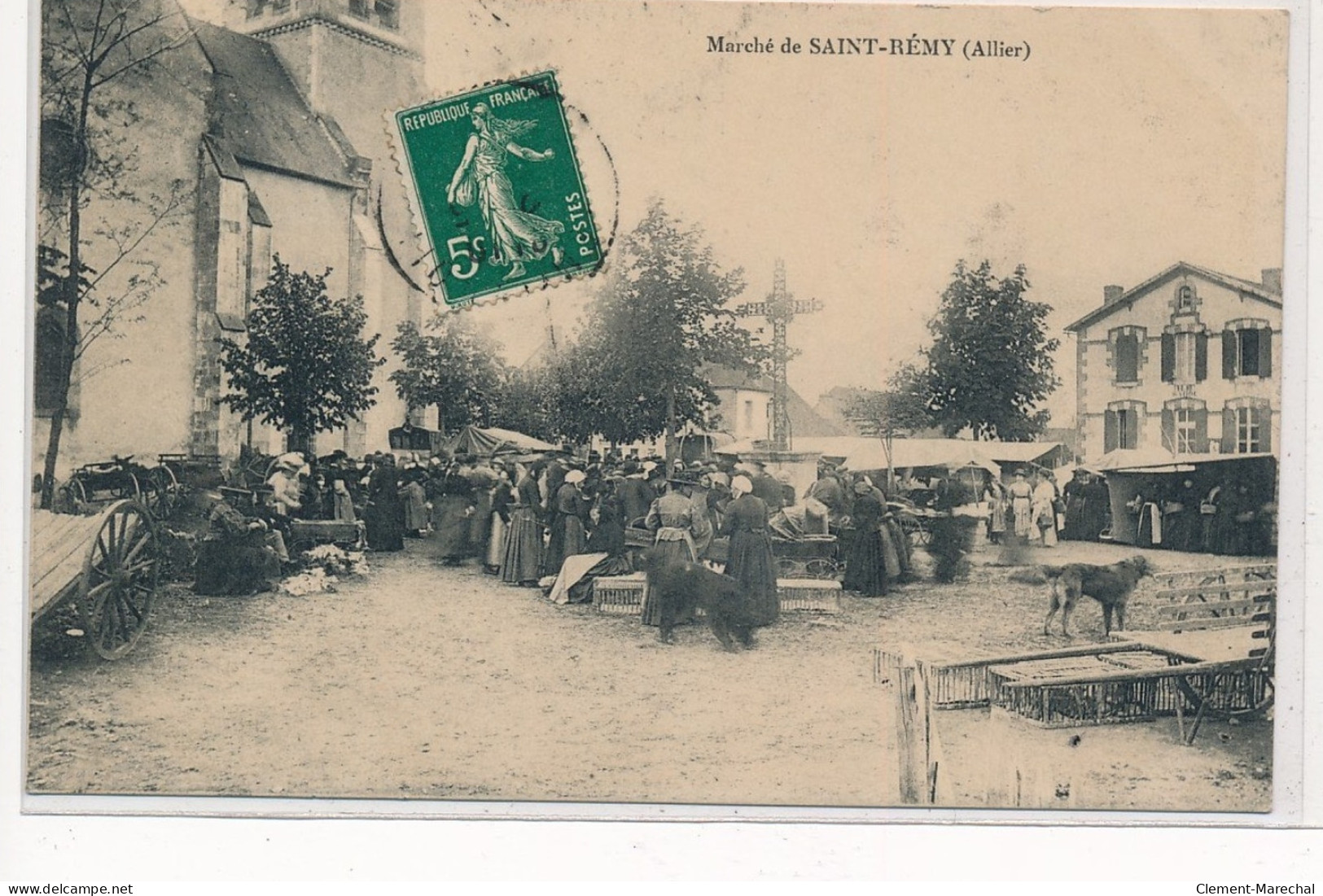 SAINT-REMY : Marché De Saint-remy - Tres Bon Etat - Andere & Zonder Classificatie