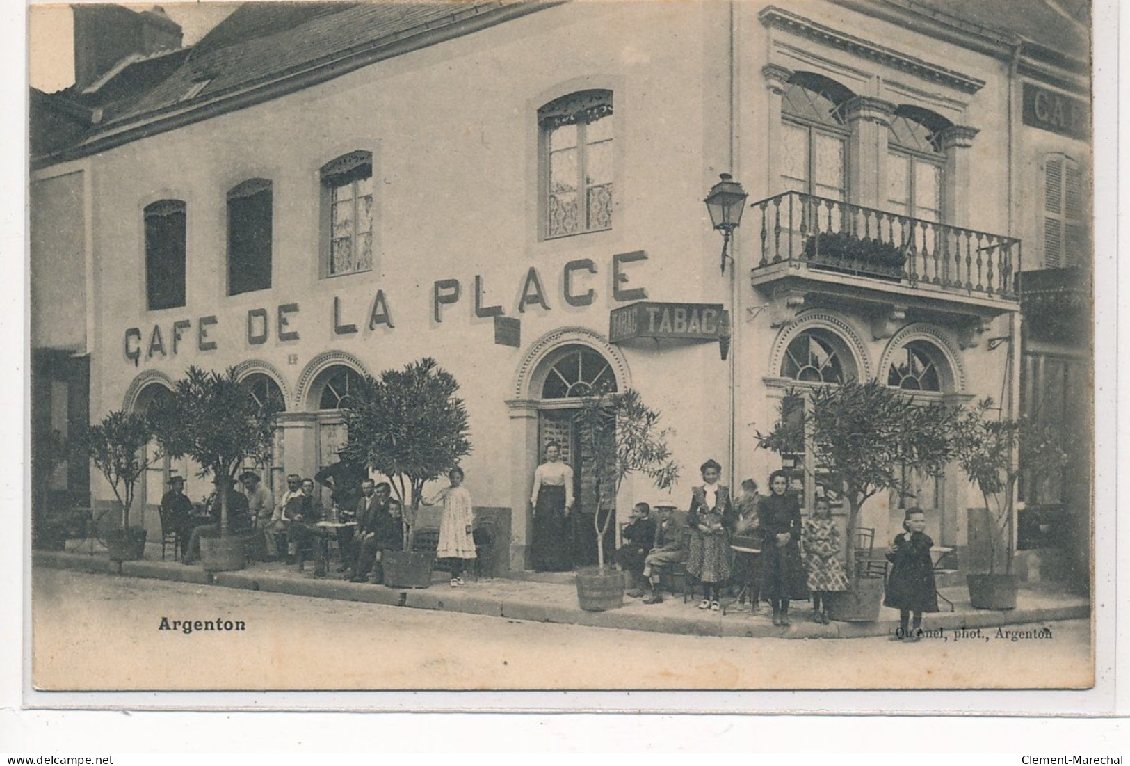 ARGENTON : Cafe De La Place, Tabac - Tres Bon Etat - Autres & Non Classés