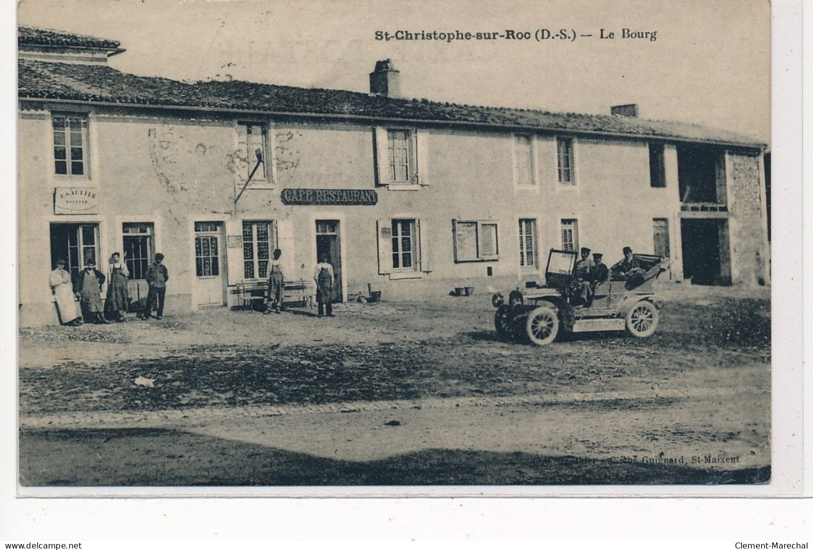 SAINT-CHRISTOPHE-sur-ROC : Le Bourg, Voiture - Tres Bon Etat - Autres & Non Classés