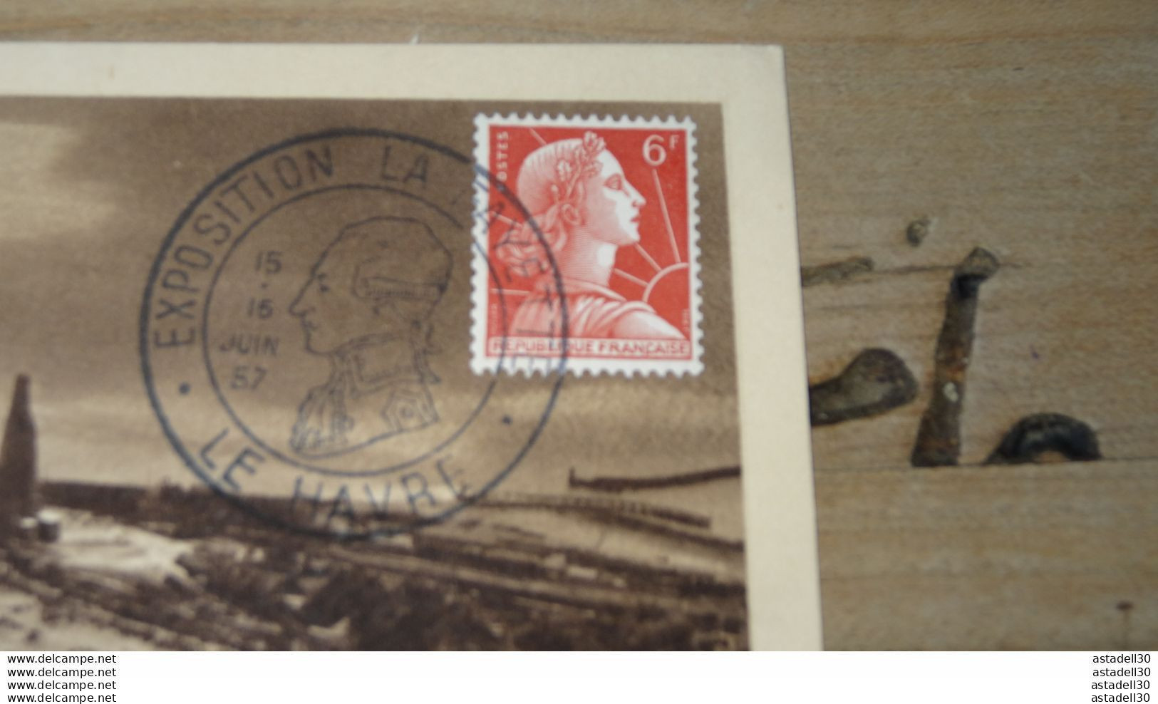 Carte Entier Postal LA FAYETTE + Oblitération LE HAVRE 1957 ............ Q-11028 - Andere & Zonder Classificatie