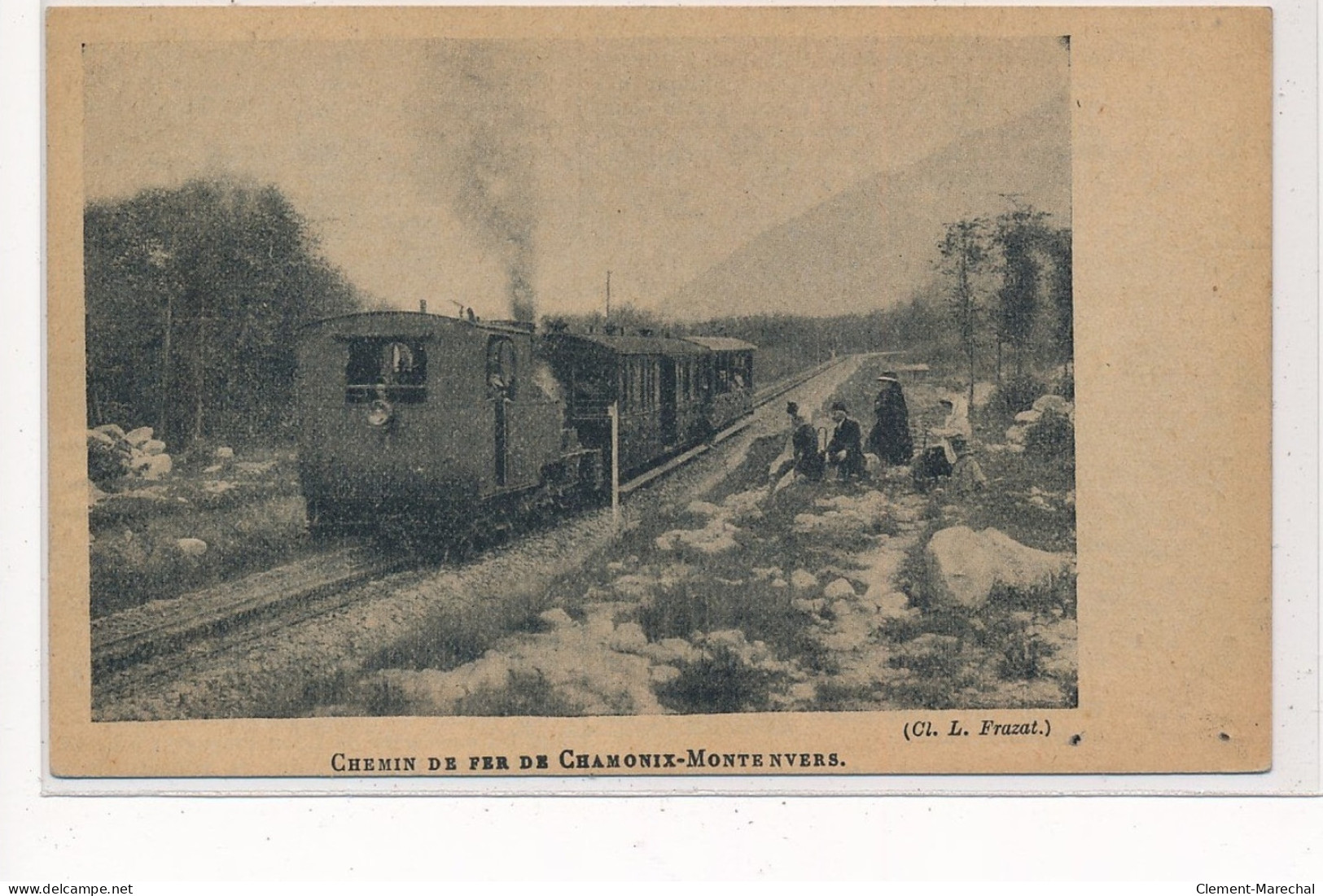 CHAMONIX - MONTENVERS : Chemin De Fer Chamonix-montenvers - Tres Bon Etat - Autres & Non Classés