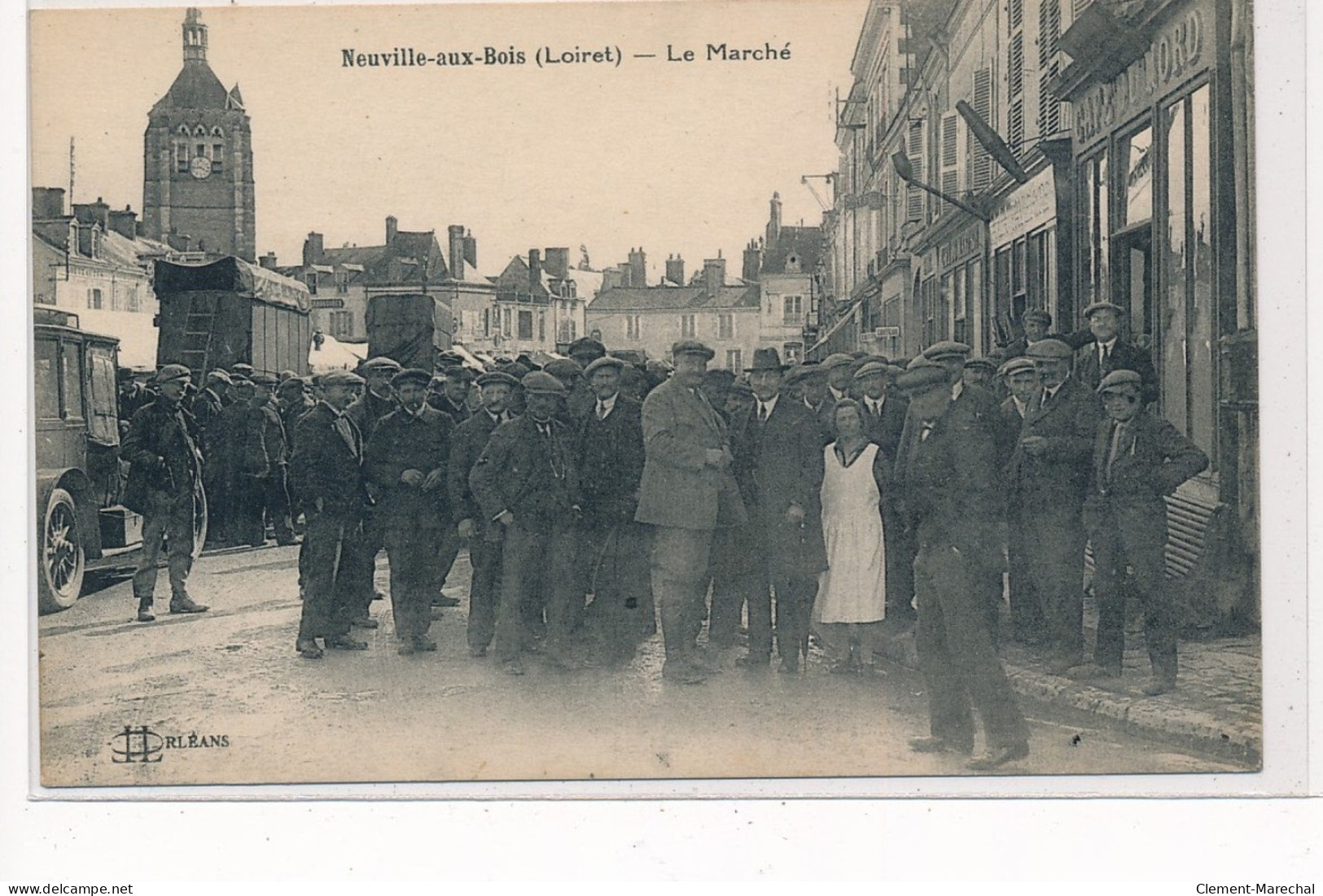NEUVILLE-aux-BOIS : Le Marché - Tres Bon Etat - Other & Unclassified