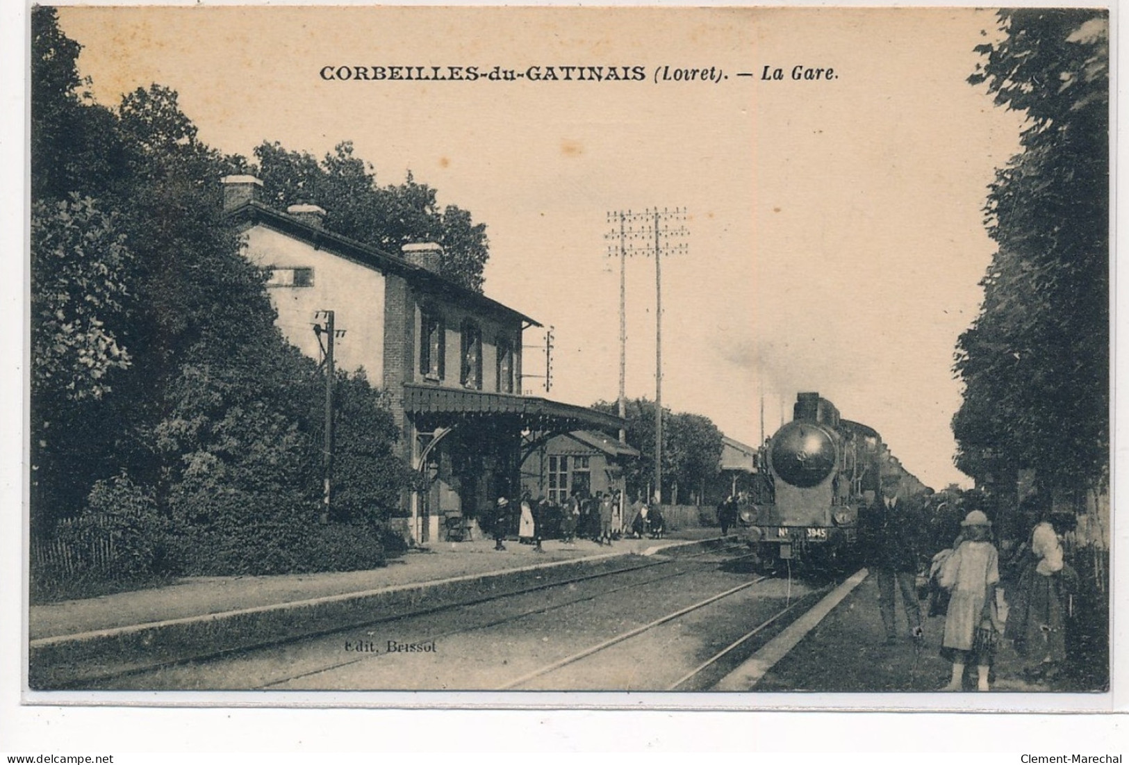 CORBEILLES-du-GATINAIS : La Gare - Tres Bon Etat - Other & Unclassified