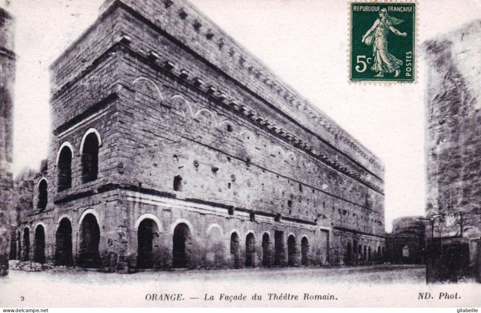84 - Vaucluse - ORANGE - La Facade Du Theatre Romain - Orange