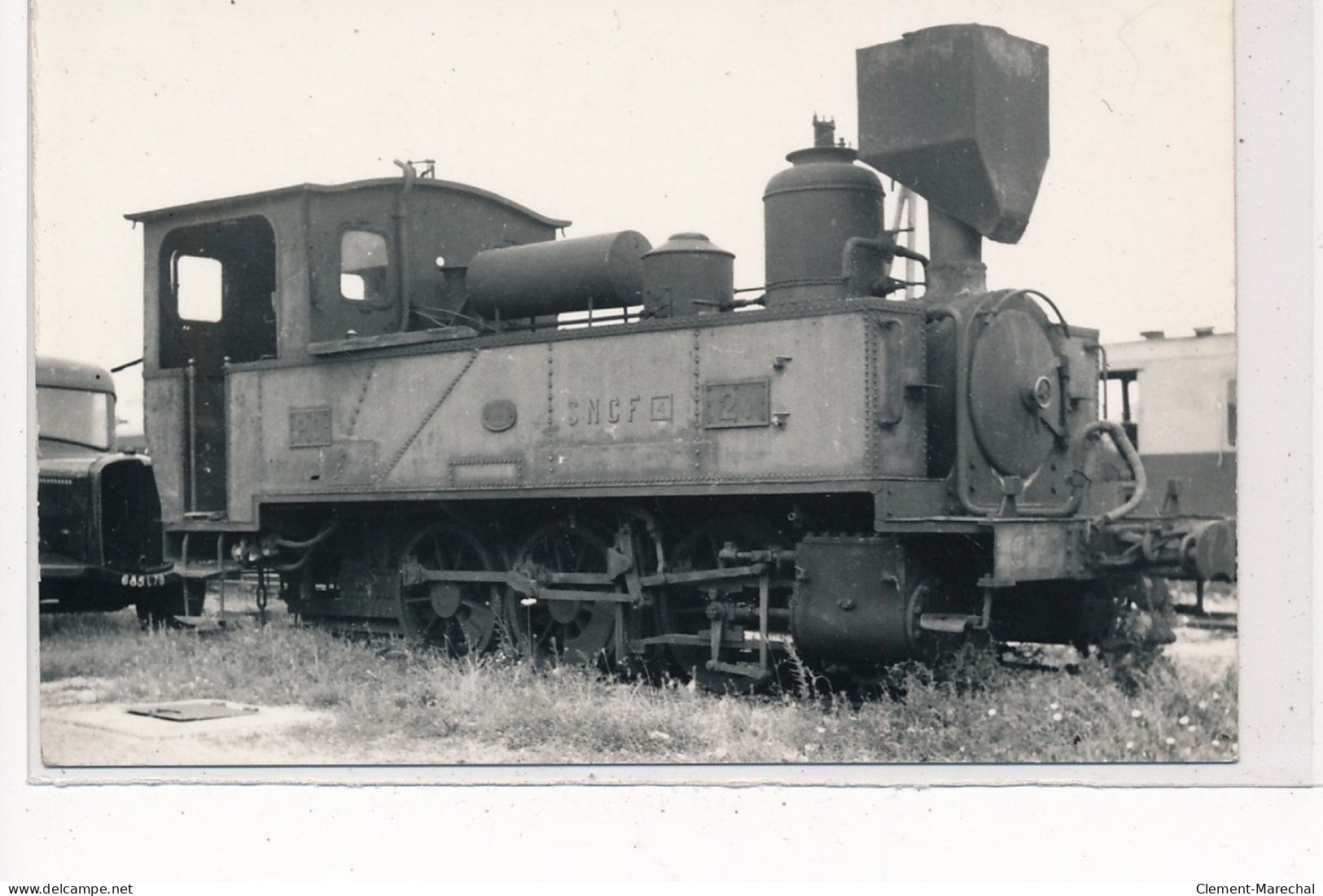 ROMORANTIN : Locomotive Au Depot (gare) 1960, SNCF - Tres Bon Etat - Romorantin
