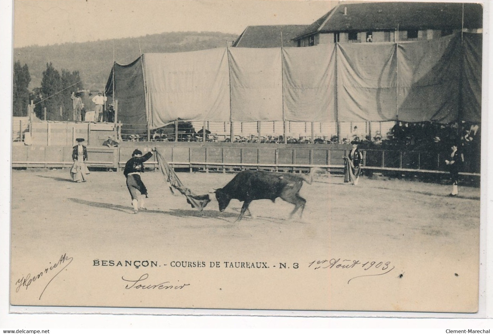 BESANCON : Courses De Taureaux - Tres Bon Etat - Besancon