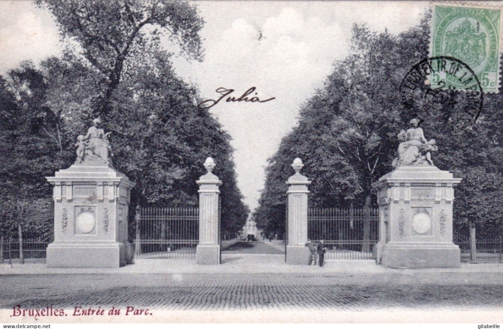 BRUXELLES - Entrée Du Parc - Forests, Parks