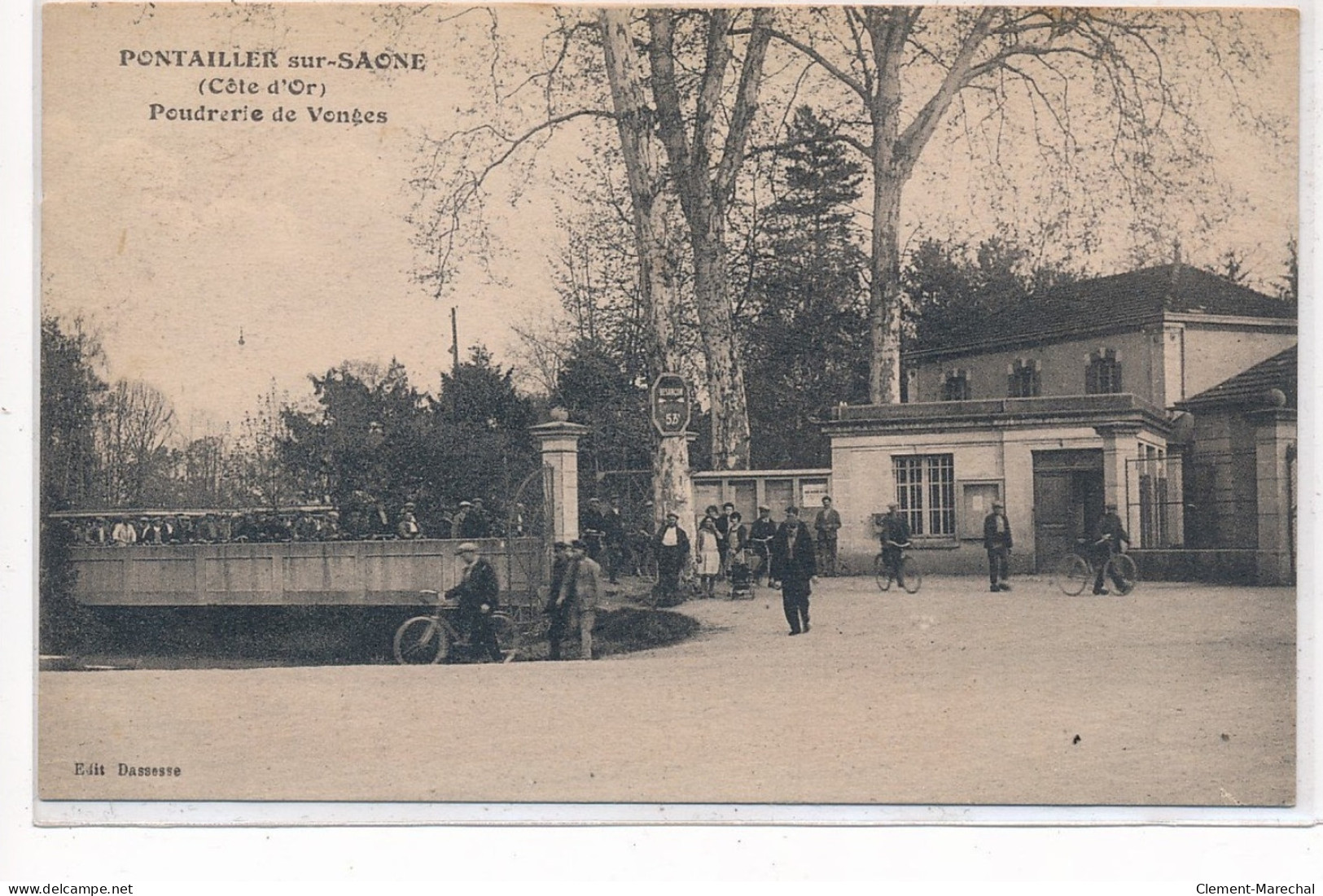 PONTAILLER-sur-SAONE : Poudrerie De Vonges - Tres Bon Etat - Altri & Non Classificati