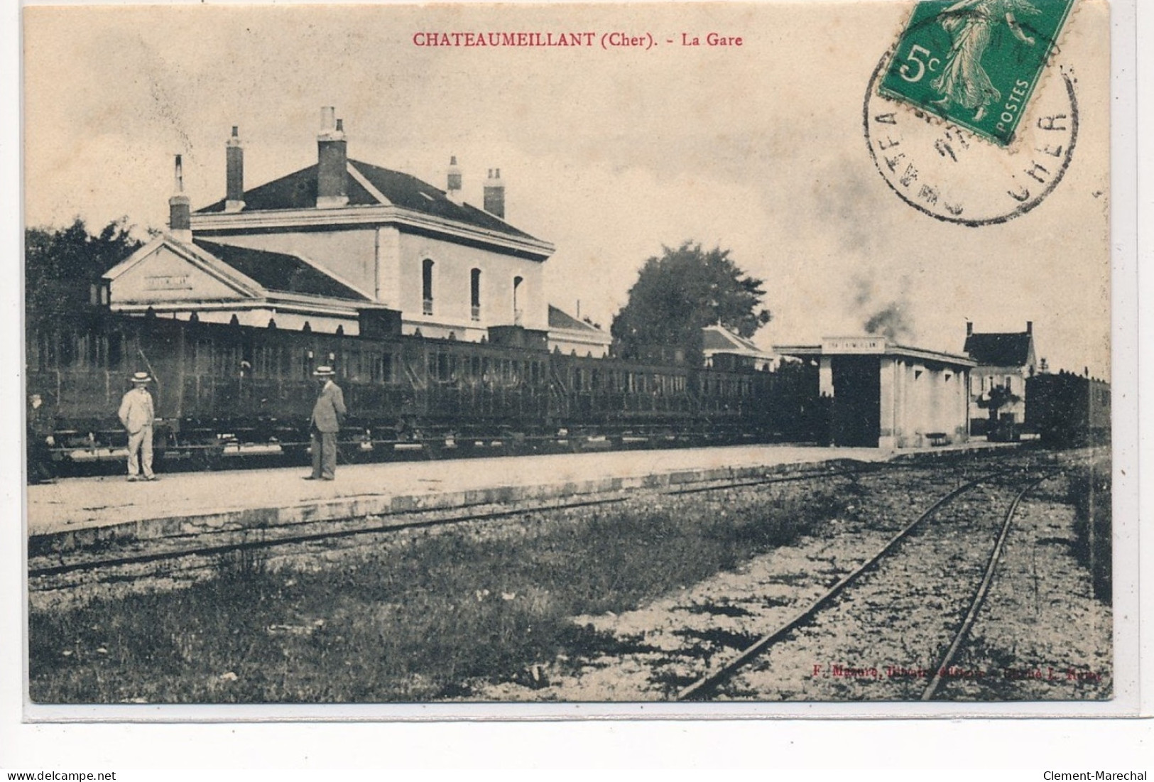 CHATEAUMEILLANT : La Gare - Tres Bon Etat - Châteaumeillant