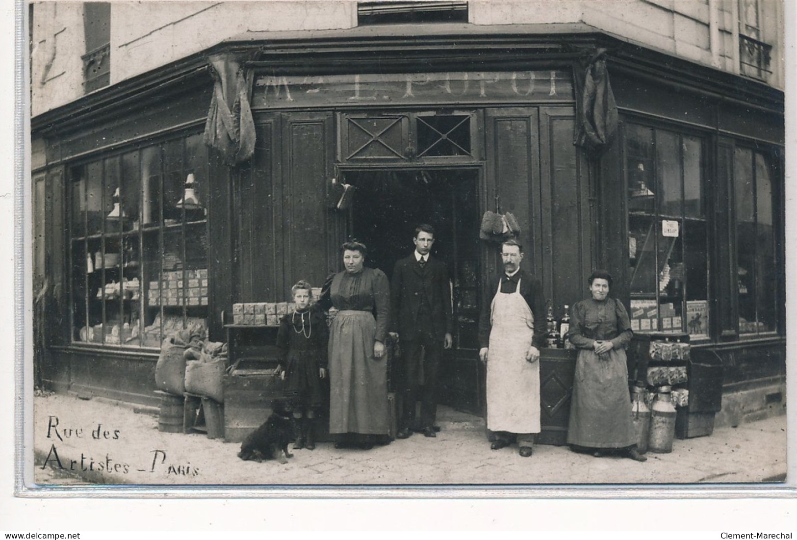 PARIS 14ème : Epicerie, Quincaillerie L. Popot, ,42 Rue Des Artistes Sur Bottin 1906. - Tres Bon Etat - Paris (14)