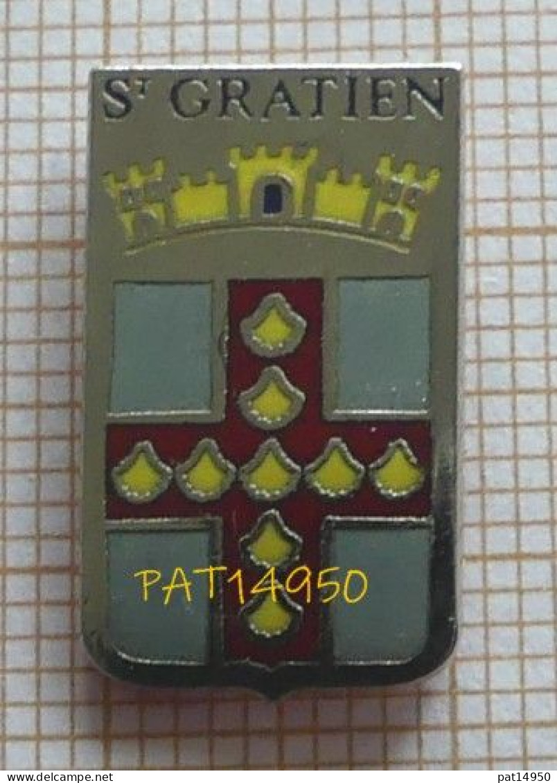 PAT14950 SAINT ST GRATIEN  BLASON  Dpt 95 VAL D' OISE En Version EGF - Städte