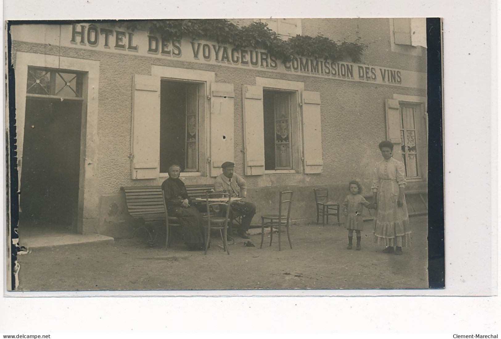 GYE-sur-SEINE : Hotel Des Voyageurs Commission Des Vins - Tres Bon Etat - Sonstige & Ohne Zuordnung