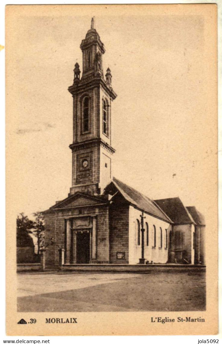 29 / MORLAIX - L'Eglise Saint-Martin - Morlaix